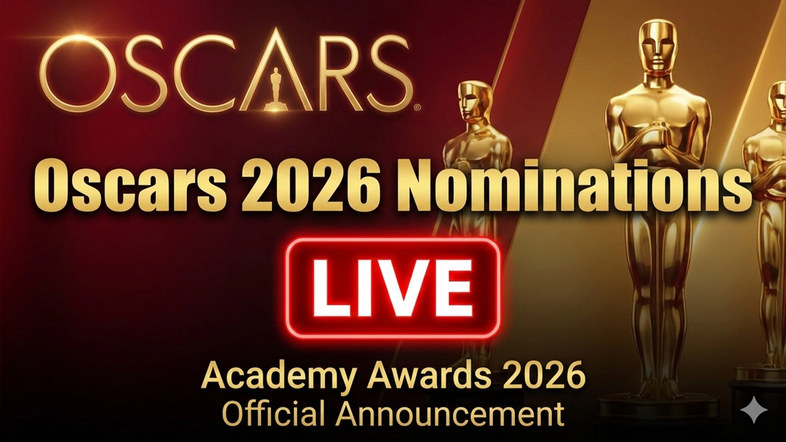 Oscars 2026 Race Heats Up as Nominations Spark Awards Buzz